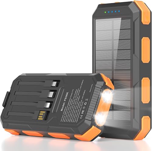 Solar Charger Power Bank 38800mAh, 22.5W USB-C Fast Charging Portable — Side-by-side comparison of top picks in this category